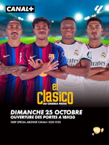 LE CLASICO SUR ECRAN GEANT